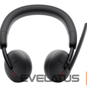 Wired headphones Dell  On-Ear Headset WL3024 Built-in microphone Wireless Black 