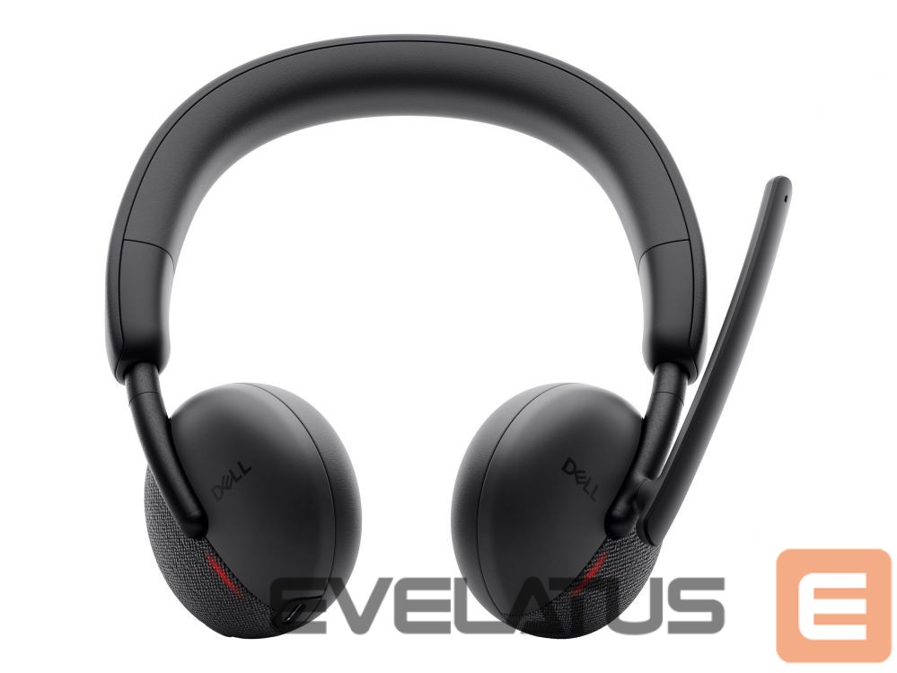Wired headphones Dell On-Ear Headset WL3024 Built-in microphone Wireless Black