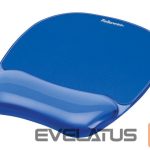 Computer mouse Fellowes  Mouse pad with wrist support CRYSTAL, blue 