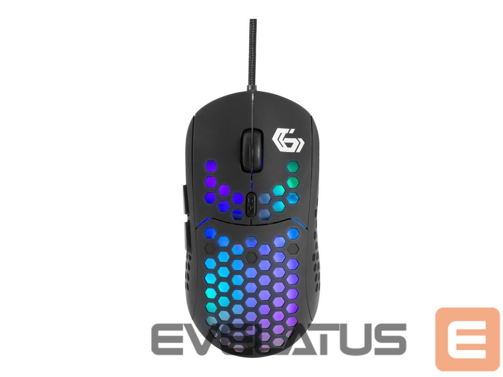Computer mouse Gembird | USB Gaming RGB Backlighted Mouse | MUSG-RAGNAR-RX400 | Wired | Gaming Mouse | Black