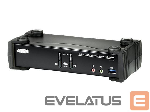 Server - Other Accessories Aten CS1922 2-Port USB 3.0 4K DisplayPort KVMP Switch