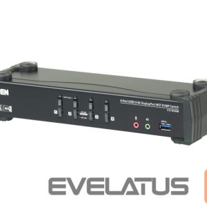 Server - Other Accessories Aten  | 4-Port USB3.0 4K DisplayPort KVMP Switch with Built-in MST Hub | CS1924M 