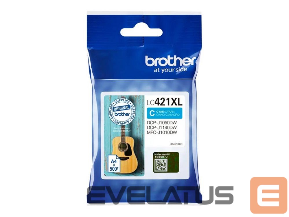 Printer accessories Brother LC421XLC Ink Cartridge, Cyan |