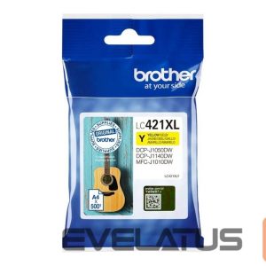 Printer accessories Brother  LC421XLY Ink Cartridge, Yellow | 