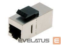 Converter Digitus  CAT 5e modular coupler, shielded RJ45 to RJ45, for panel connection 