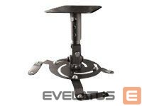 TV bracket EDBAK  | Projector Ceiling mount | PM3c-B | Height adjustment | Maximum weight (capacity) 15 kg | Black 