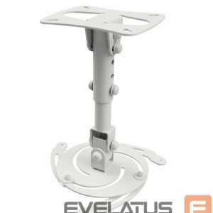 TV bracket EDBAK  | Projector Ceiling mount | PM3w-B | Height adjustment | Maximum weight (capacity) 15 kg | White 