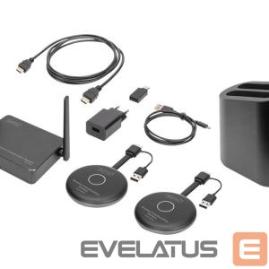 Routers Digitus  Click & Present Pro - Wireless Collaboration System, Grey/Black 