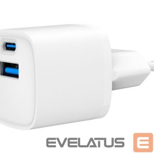 Controller Gembird  TA-UC-PDQC20-W-01 2-port 20W USB Fast Charger 