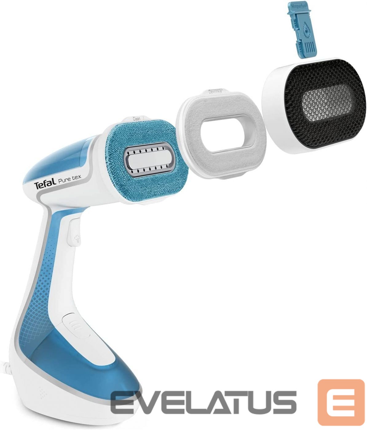 Steam cleaners TEFAL Garment Steamer DT9530E1 Handheld 1700 W 0.2 L 30 g/min Blue/White