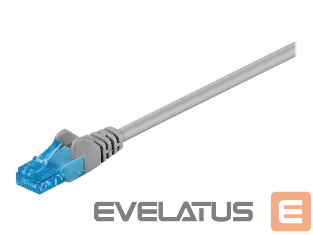 Converter Goobay CAT 6A Patch Cable, U/UTP, 1 m, Grey
