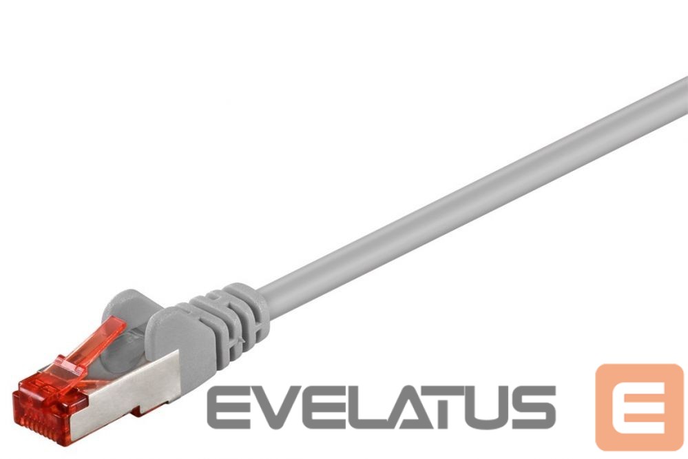 Converter Goobay Patch Cable | 50889 CAT 6 S/FTP | PVC AWG 28/7 | Cable length: 5 m | Grey
