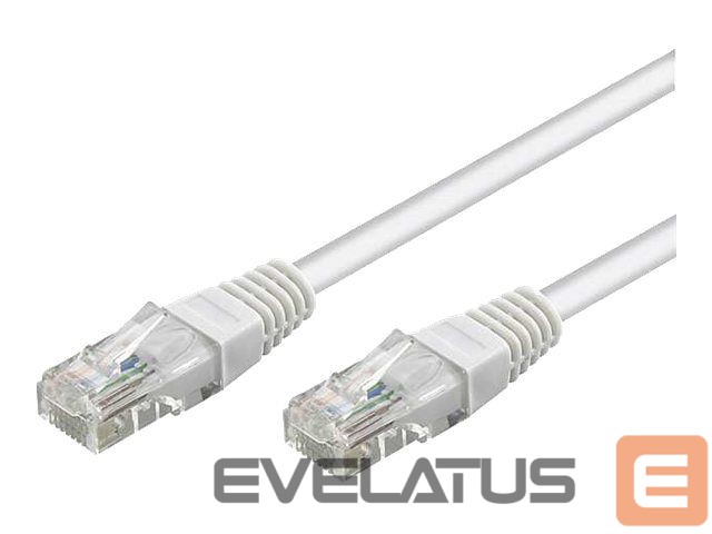 Converter Goobay Patch Cable | 68637 CAT 6 U/UTP | PVC AWG 24/7 | Cable length: 5 m | White