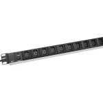 Circuit breaker Digitus  Aluminum outlet strip, IEC C14 plug | DN-95404 | Sockets quantity 10 