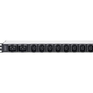 Circuit breaker Digitus  Socket Strip with Aluminum Profile, 10-way, IEC C20 plug | DN-95427 | Sockets quantity 7 