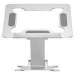 Headphone with microphone Gembird  Foldable notebook riser stand, silver 