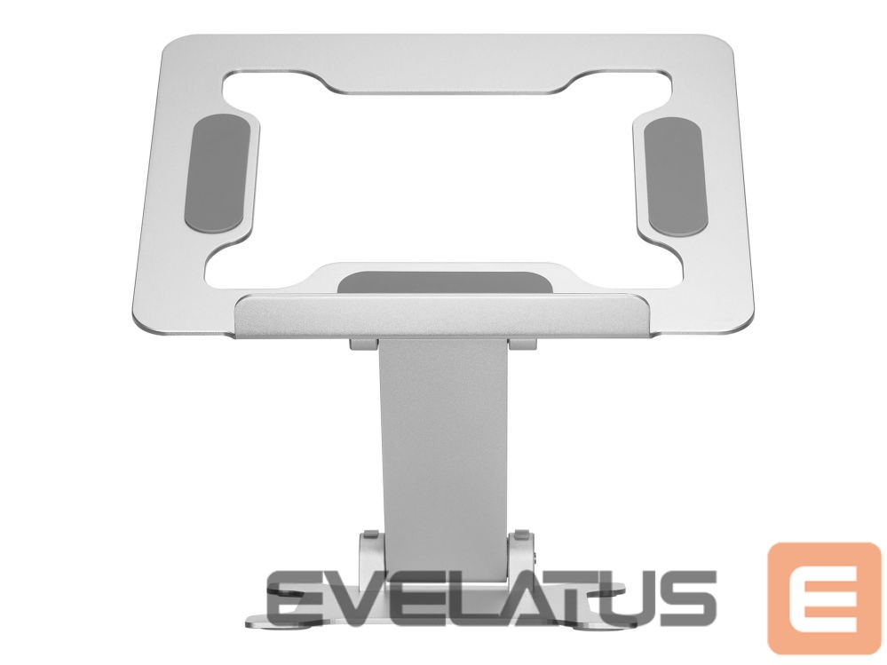 Headphone with microphone Gembird Foldable notebook riser stand, silver