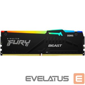 RAM DDR4 Kingston  Kingston DRAM 16GB 6000MT/s DDR5 CL36 DIMM (Kit of 2) FURY Beast RGB EXPO 