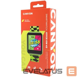 Smart watches Canyon  CANYON kids watch Joyce KW-43 DUAL BT Music Green 