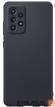 Back panel cover iLike Samsung Galaxy A52 4G / A52 5G / A52S 5G Silicon case Black