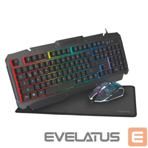 Computer keyboard Logilink  ID0185 Keyboard, Mouse and Pad Set, Mouse included, DE 