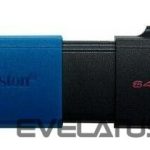 Flash drive Kingston  USB 3.2 Flash Drive DataTraveler Exodia M 64 GB, USB 3.2, Black/Blue 