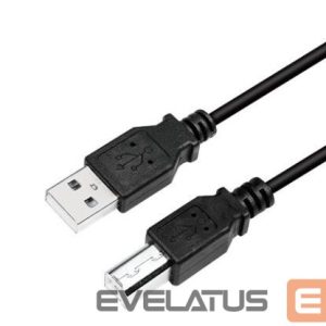 Cable Logilink  USB cable USB 2.0 A to B 2x male CU0009B 5 m, USB-A male, USB-B male 