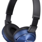 Wireless headphones Sony  Foldable Headphones MDR-ZX310 Headband/On-Ear, Blue 