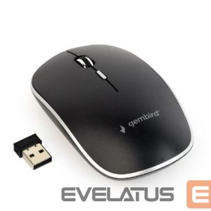 Computer mouse Gembird  Silent Wireless Optical Mouse MUSW-4BS-01 USB, Black 