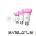 LED bulb Philips  Hue WCA Starter Kit 9W A60 E27 3pcs, Bridge, Switch 