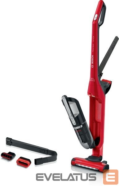 Vacuum cleaner Bosch Vacuum cleaner Flexxo Gen2 28Vmax ProAnimal BBH3ZOO28 Cordless operating, Handstick, 25.2 V, Operating time (max) 55 min, Red, Warranty 24 month(s)
