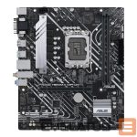 Motherboard for Intel processors Asus  PRIME H610M-A WIFI D4 Processor family Intel, Processor socket  LGA1700, DDR4 DIMM, Memory slots 2, Supported hard disk drive interfaces 	SATA, M.2, Number of SATA connectors 4, Chipset  Intel H610, mATX 