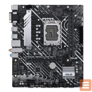 Motherboard for Intel processors Asus  PRIME H610M-A WIFI D4 Processor family Intel, Processor socket  LGA1700, DDR4 DIMM, Memory slots 2, Supported hard disk drive interfaces 	SATA, M.2, Number of SATA connectors 4, Chipset  Intel H610, mATX 
