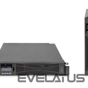 Servers Digitus  OnLine UPS, rack/tower, 3000VA, 3000W, LCD, 8 x C13, 1 x C19, RS-232, USB, SNMP card (optional), relay card (optional) 