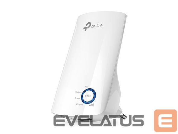 Routers TP-Link Extender TL-WA850RE 802.11n, 2.4GHz, 300 Mbit/s, 10/100 Mbit/s, Ethernet LAN (RJ-45) ports 1, Antenna type 2xInternal
