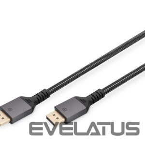 Monitor accessory Digitus  DisplayPort Connector Cable 1.4 	DB-340201-030-S Black, DP to DP, 3 m 