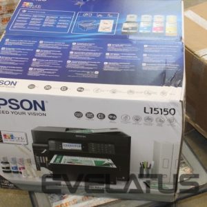 Printer EPSON  SALE OUT.  EcoTank L15150 Pint Scan Copy Fax  EcoTank L15150 Colour, Inkjet, Multicunctional Printer, A3+, Wi-Fi, Black, DAMAGED PACKAGING 