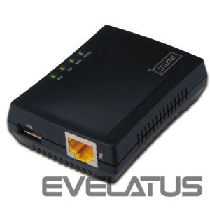 Converter Digitus  Multifunction USB Network Server DN-13020 Black 
