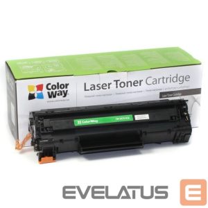 Printer accessories ColorWay  Toner Cartridge, Black, HP CB435A/CB436A/CE285A; Canon 712/713/725 