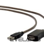 Cable Cablexpert  Active USB 2.0 extension cable UAE-01-10M USB, USB 2.0 female (type A), 10 m, Black 