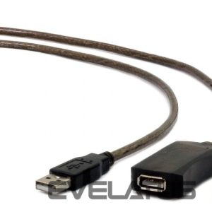 Cable Cablexpert  Active USB 2.0 extension cable UAE-01-10M USB, USB 2.0 female (type A), 10 m, Black 
