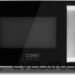 Microwave Caso  Ecostyle Ceramic 03316 Free standing, 700 W, Grill, Silver 