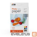 Office supplies ColorWay  PM2201004R Matte Photo Paper, White, 10 x 15 cm, 220 g/m² 