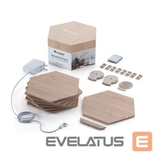 Server - Other Accessories Nanoleaf  Elements Wood Look Hexagons Starter Kit (7 panels) 