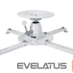 TV bracket Sunne  Projector Ceiling mount, Turn, Tilt, White 