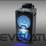 Speakers Muse  Speaker M-1920DJ 300 W, Portable, Black, Bluetooth 