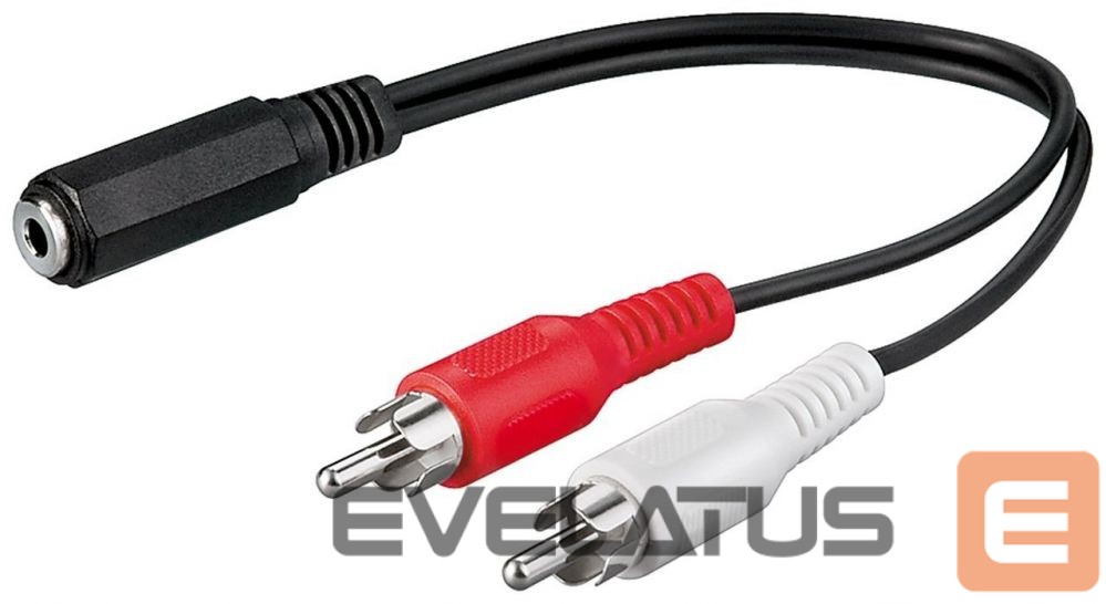 Cable Goobay Audio cable adapter, 3.5 mm 50092