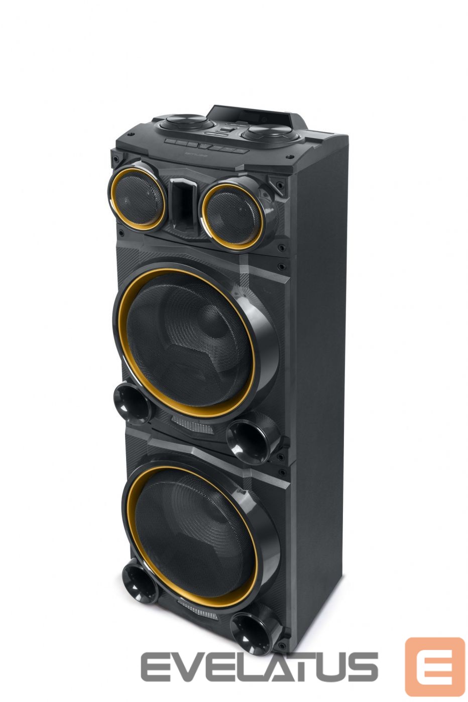 Speakers Muse Party Box M-1988DJ Bluetooth, Wireless connection, Black