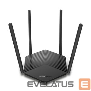 Routers MERCUSYS  AX1500 WiFi 6 Router  MR60X 802.11ax, 1201+300 Mbit/s, 10/100/1000 Mbit/s, Ethernet LAN (RJ-45) ports 2, Mesh Support No, MU-MiMO Yes, No mobile broadband, Antenna type External 