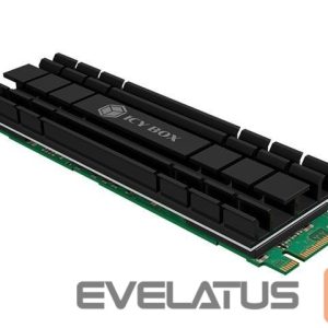 Hard drive case Raidsonic  Icy Box IB-M2HS-701 Heat Sink Set for M.2 2280 SSD, For PC/PS5, Aluminium, 5 mm Thick 
